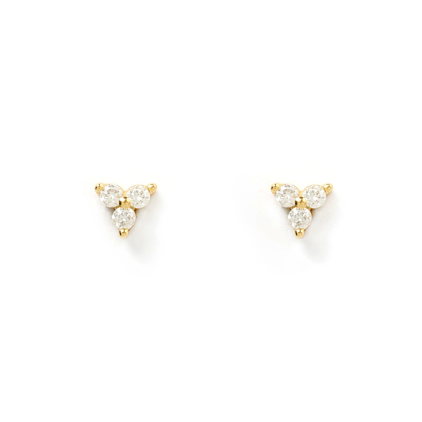 Cassia Stud Earrings | Stone