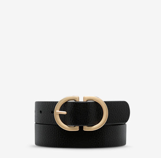 In Reverse Belt | Black/Gold