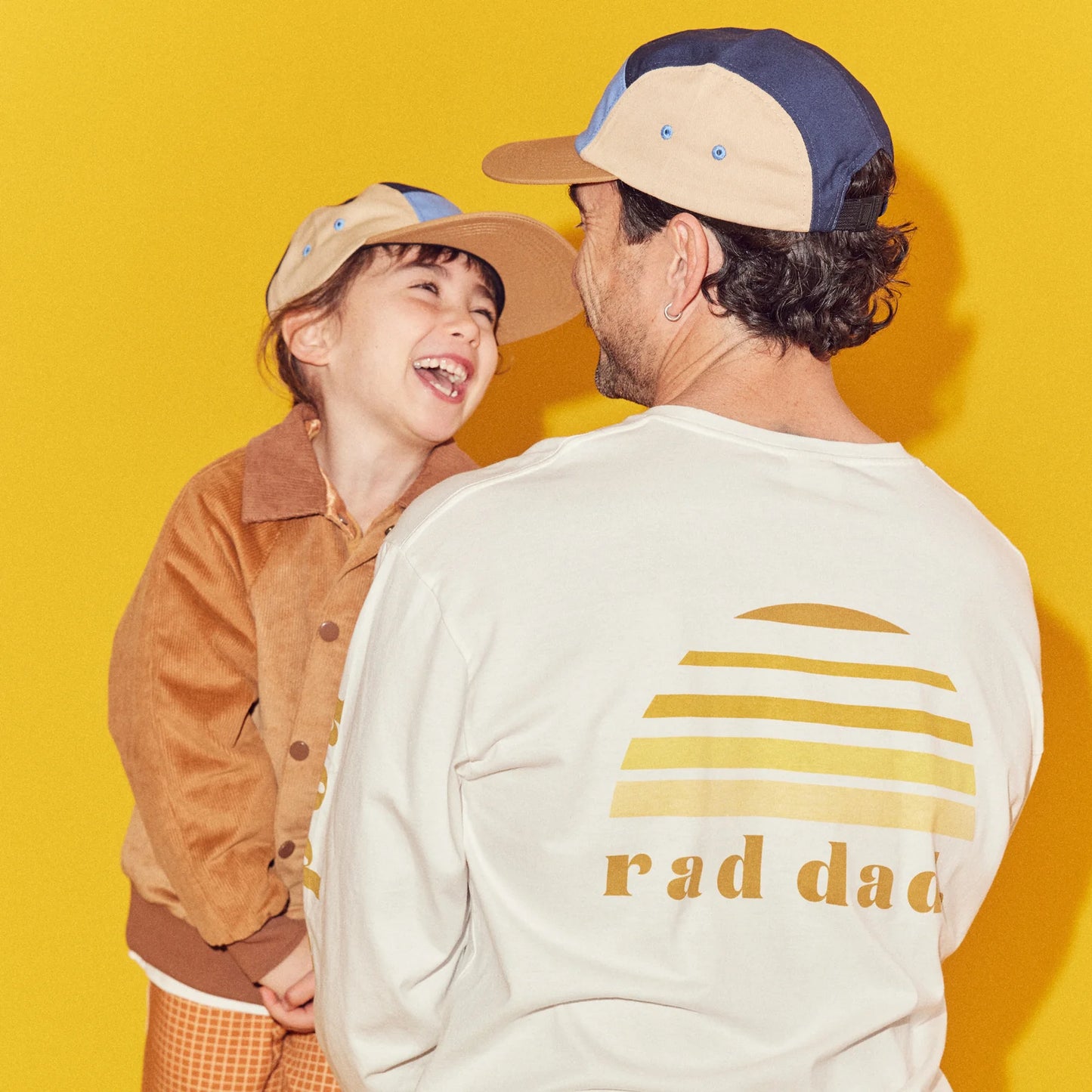 **COMING SOON** Rad Dad Spliced 5 Panel Twill Cap | Blues