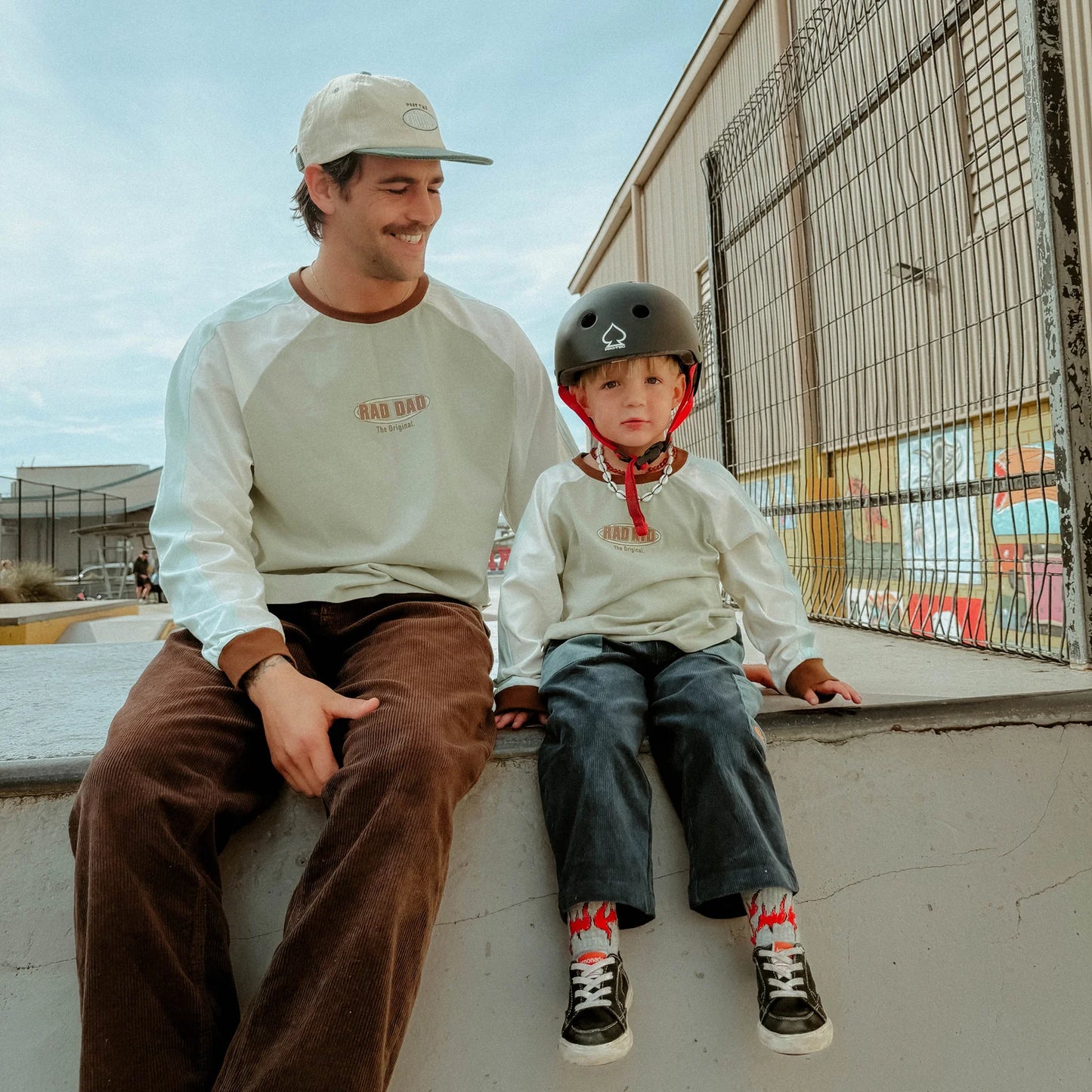 **COMING SOON** Rad Dad Spliced Long Sleeve Tee