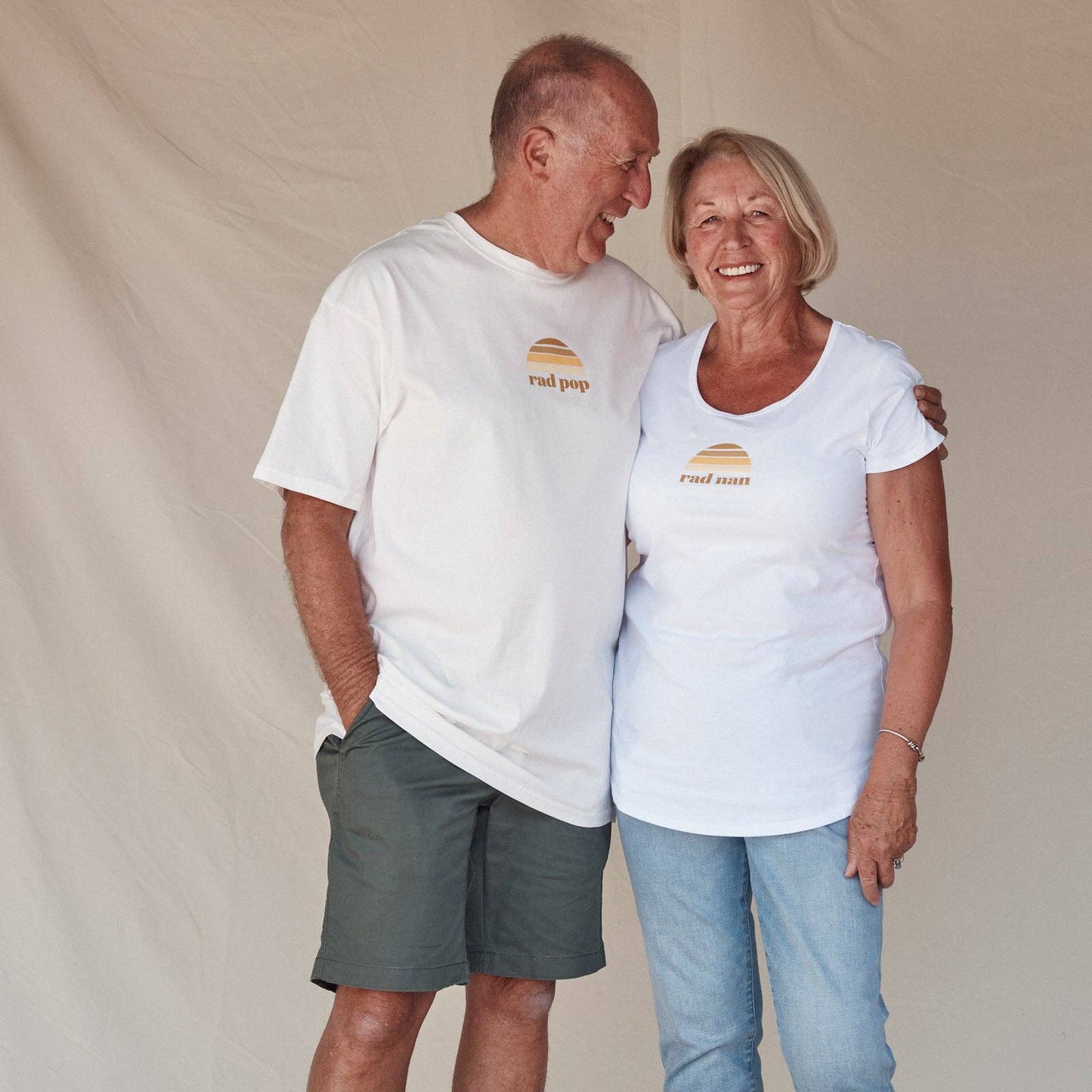 Rad Pop Organic Cotton Tee | Natural