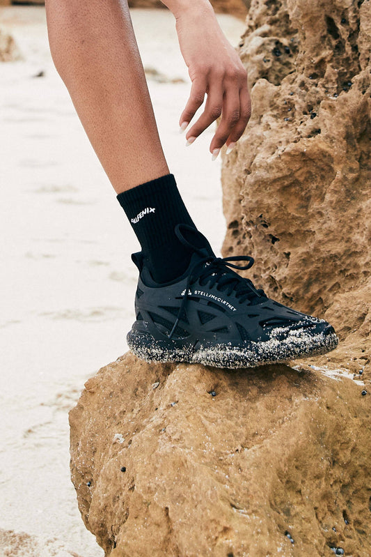 Waves Socks | Black