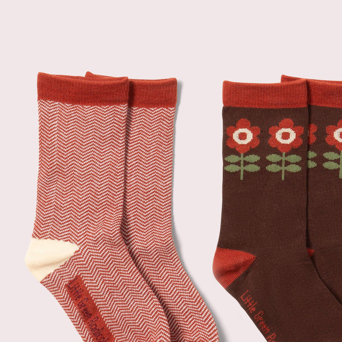 Flowers Ankle Socks 3 Pack