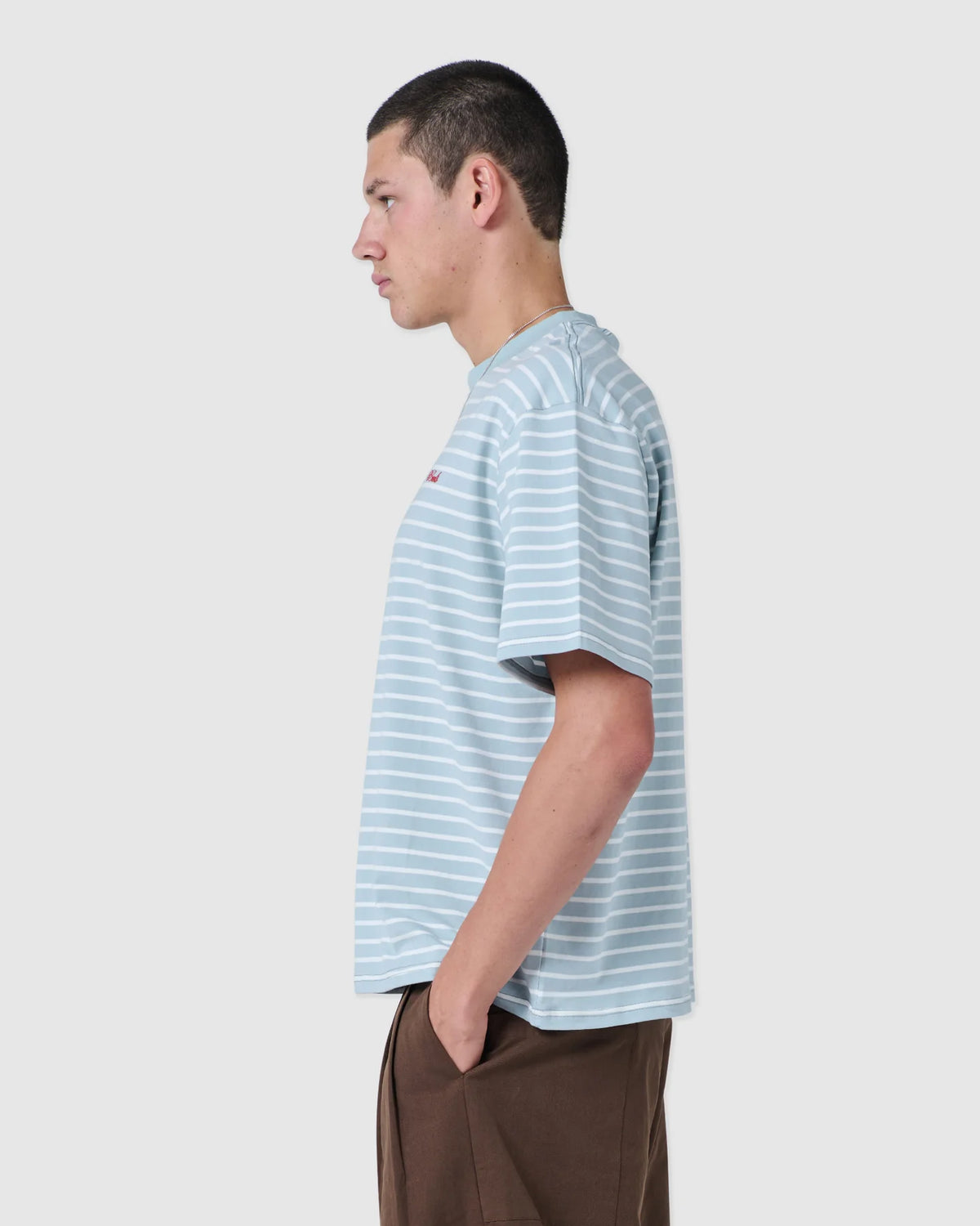 Scribe T-Shirt | Blue Stripe