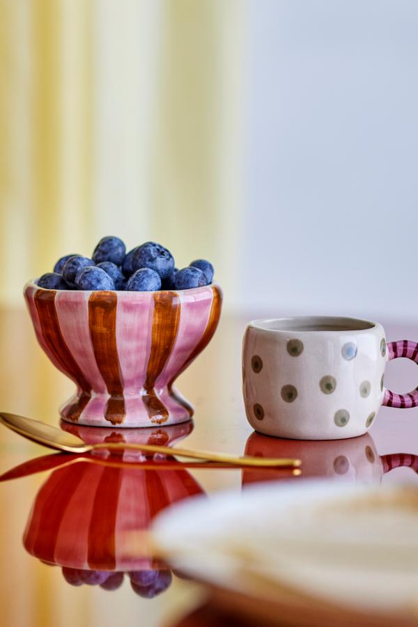 *COMING SOON* Bloomingville Nini Bowl | Rose & Bordeaux Stripes