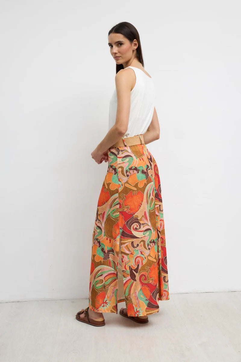 Anis Skirt | Tangerine
