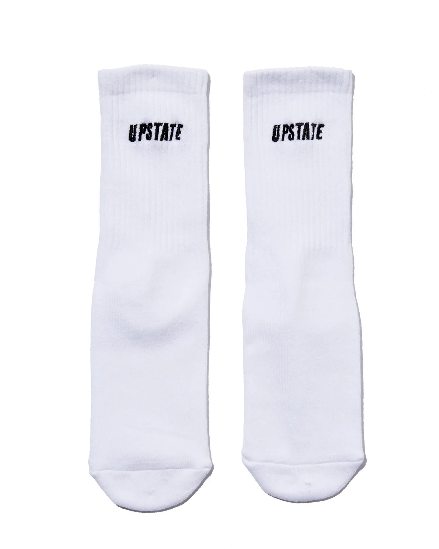Upstate Sport Crew Sock | White
