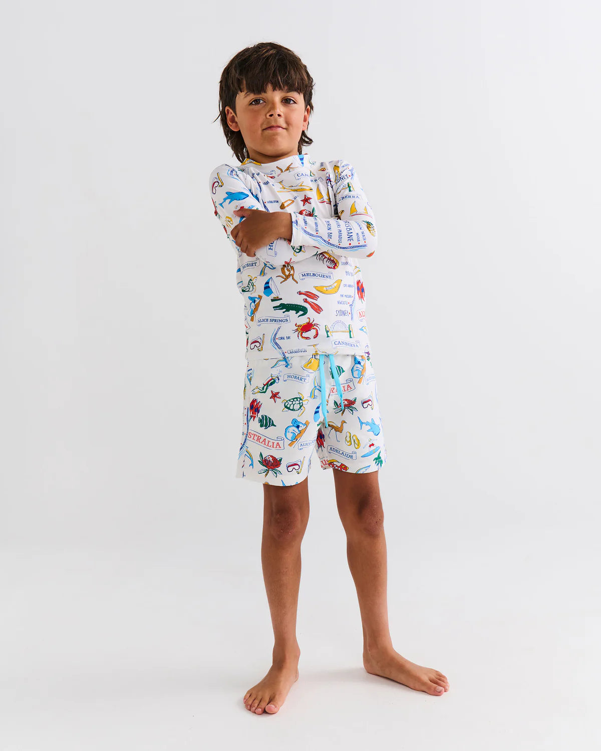Aussie Road Trip Kids Boardies