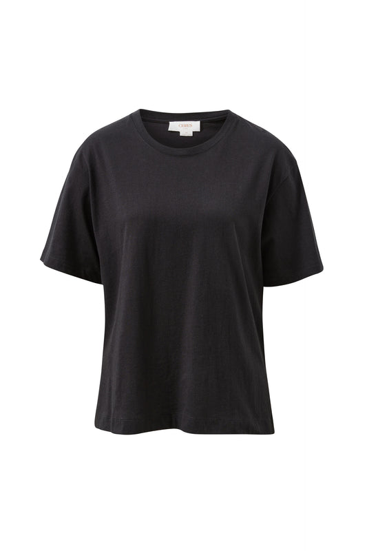 Stevie Slouchy Tee | Black