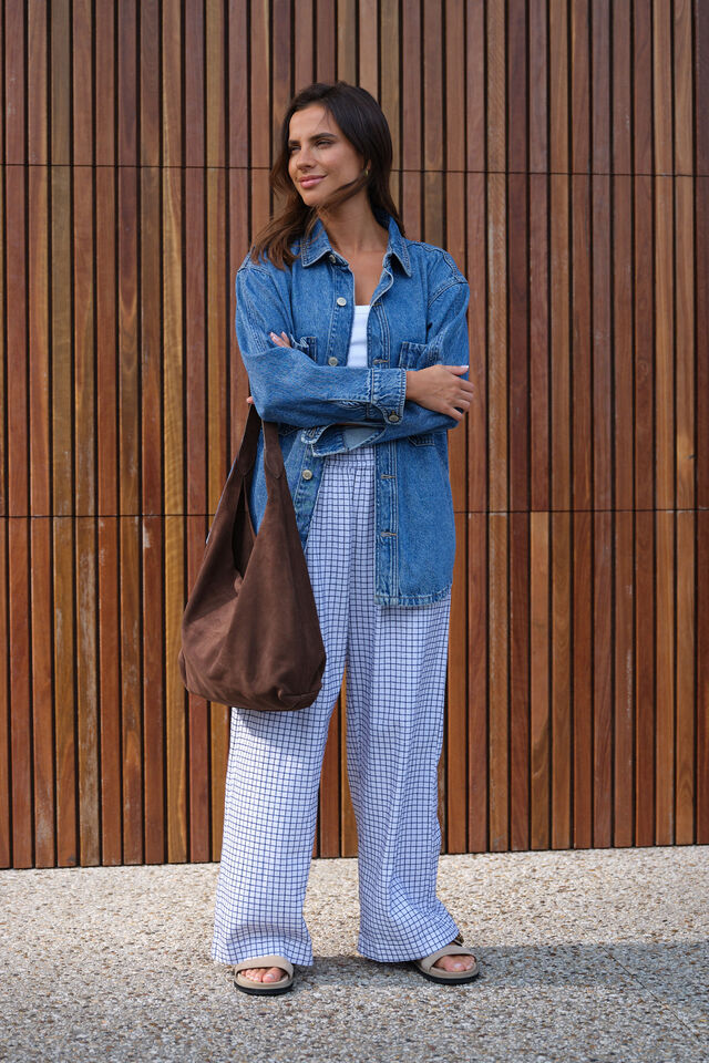 Bobbi Side Pocket Denim Shacket