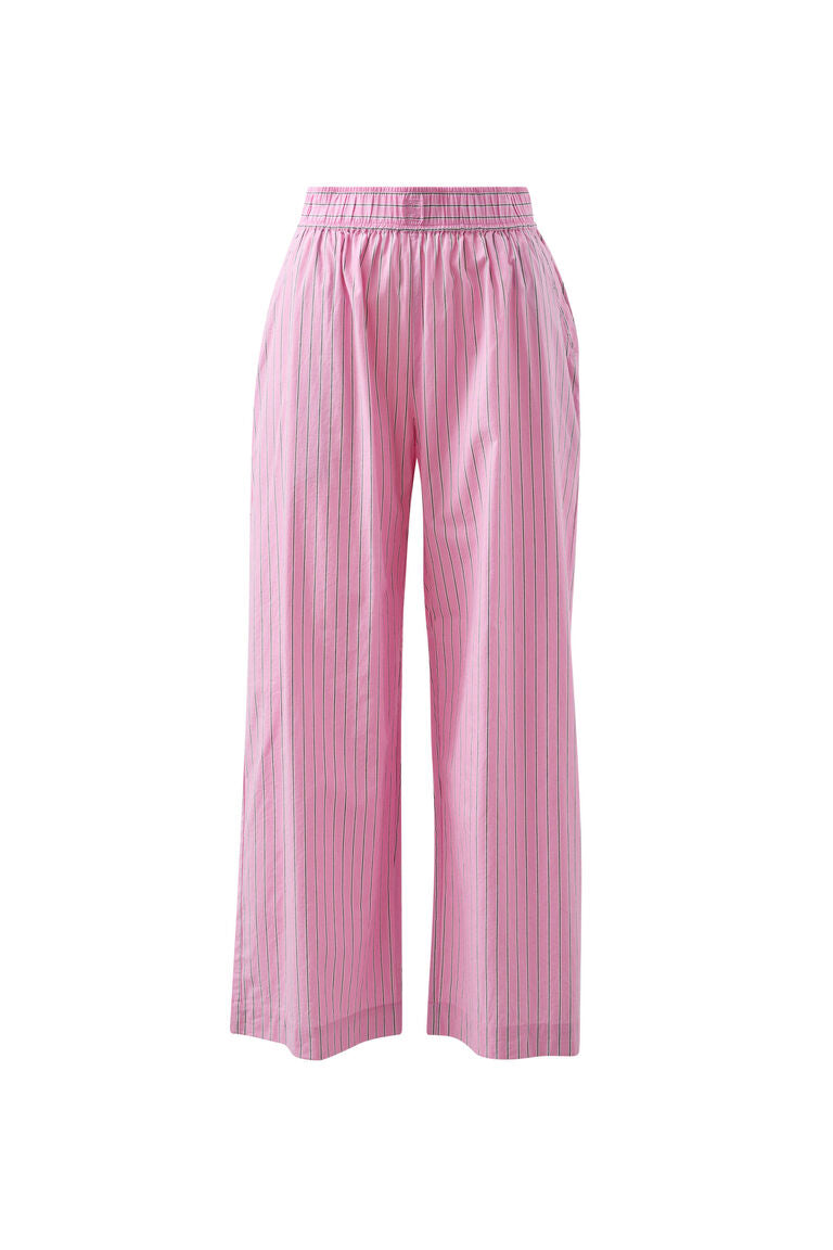 The Lounge Pant | Hibiscus Pink Stripe