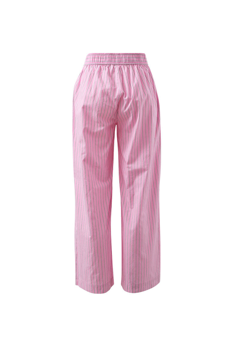 The Lounge Pant | Hibiscus Pink Stripe