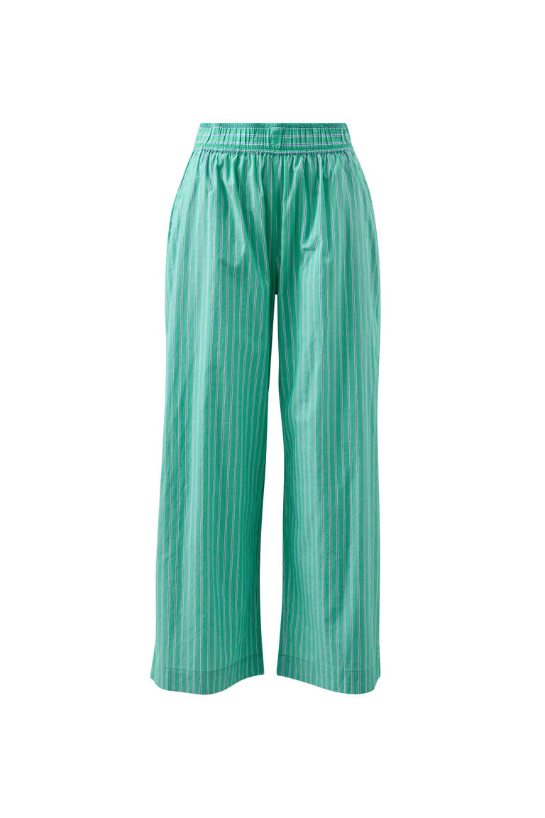 The Lounge Pant | Zesty Green Stripe