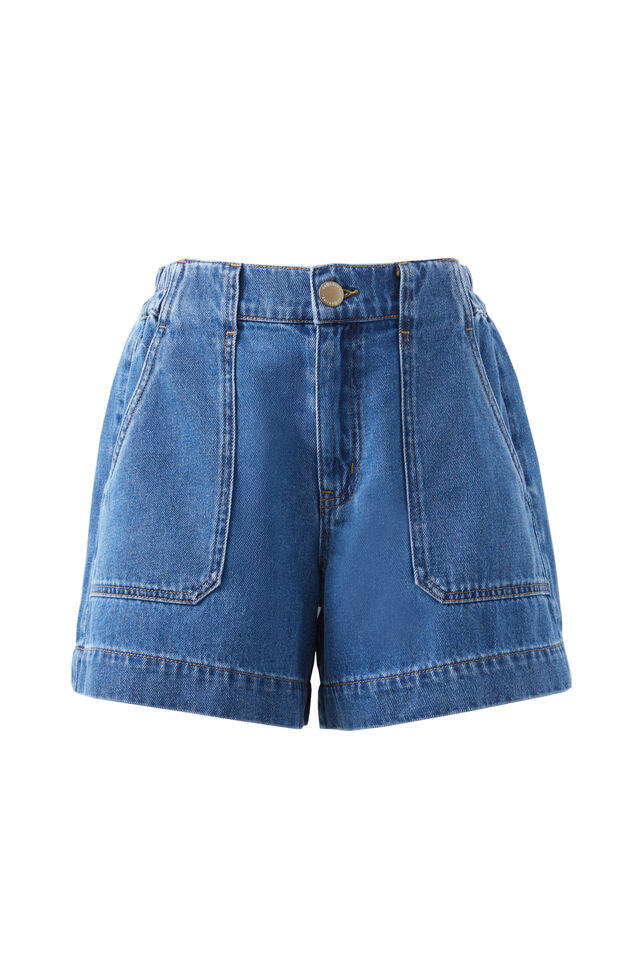 Weekender Short | Fresh Indigo