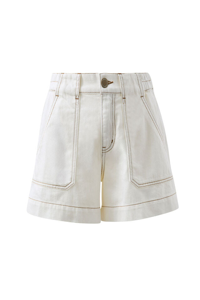 Weekender Short | Fresh Ecru
