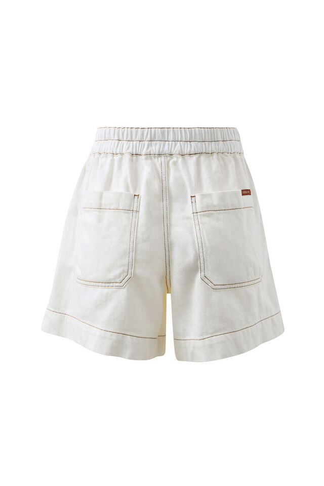 Weekender Short | Fresh Ecru