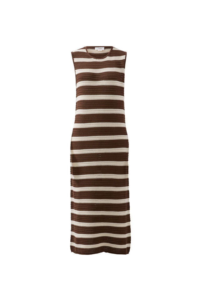 Margot Mesh Knit Tank Midi Dress