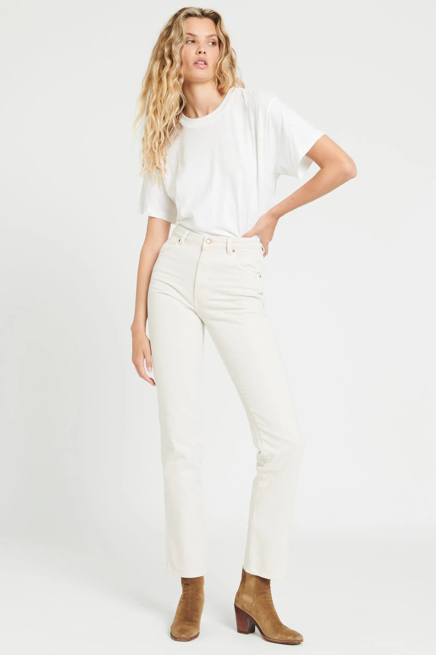 Tomboy Tee | Vintage White