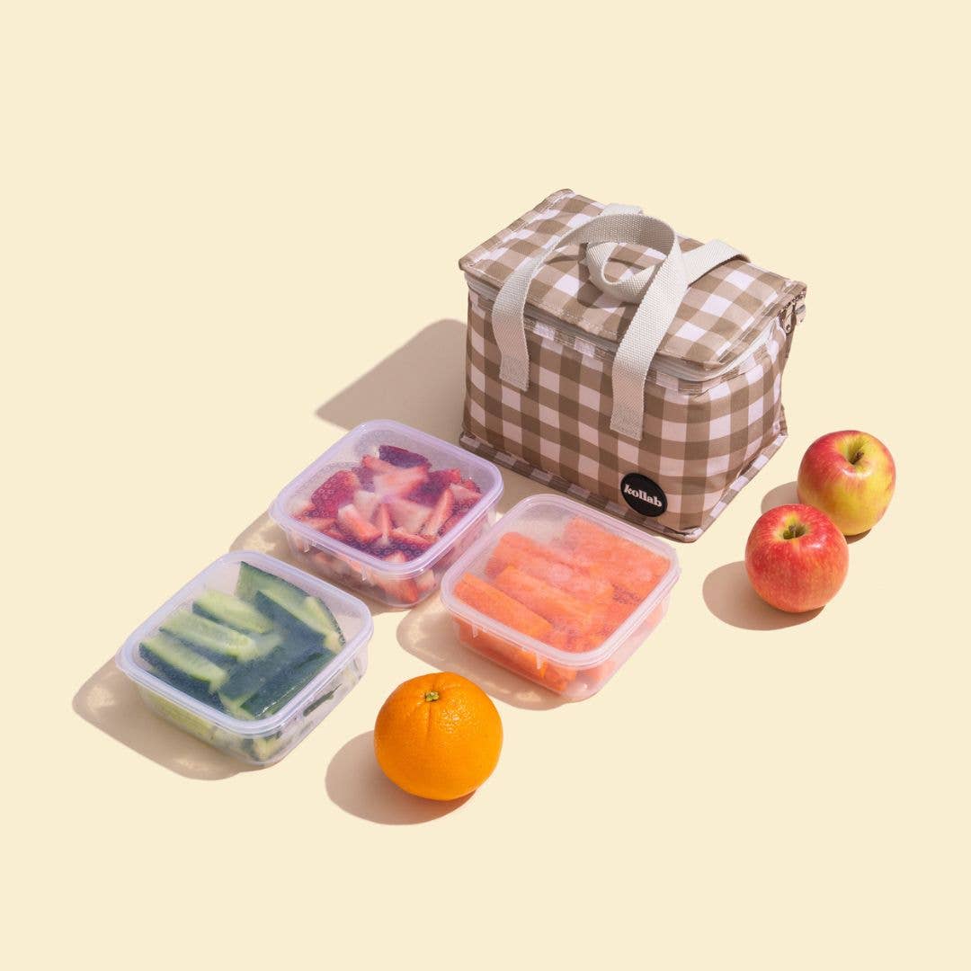 Lunch Box Khaki Black