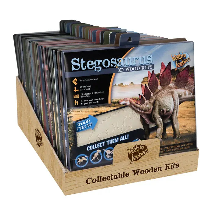 3D Woodern Dinosaur Kits | Assorted