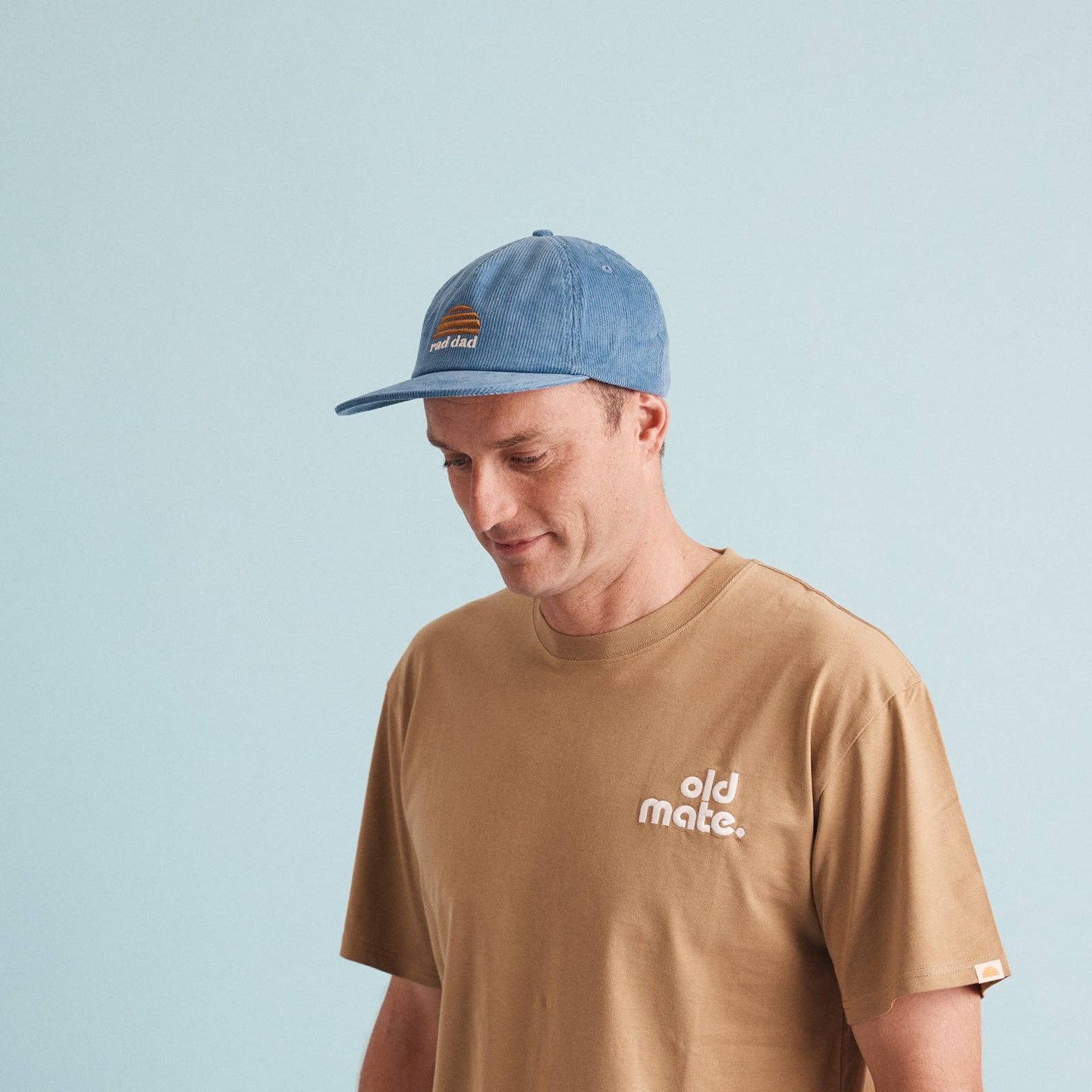 Rad Dad Cord Cap | Denim Blue