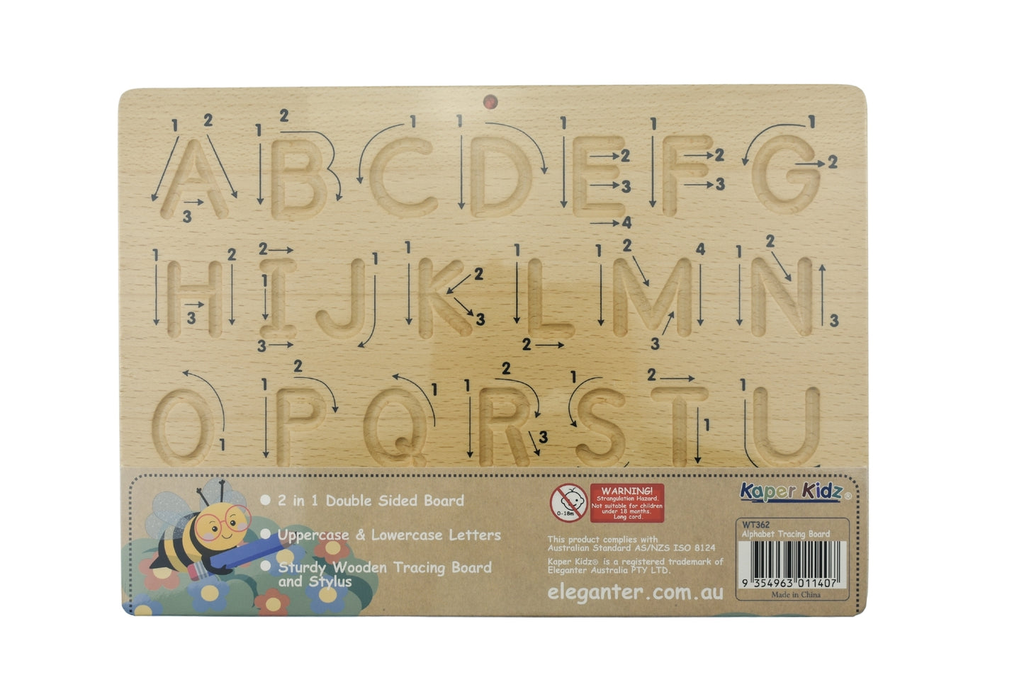 Alphabet Tracing Board | Kaper Kidz