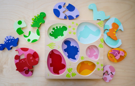 Egg and Dino Puzzle | Kiddie Connect