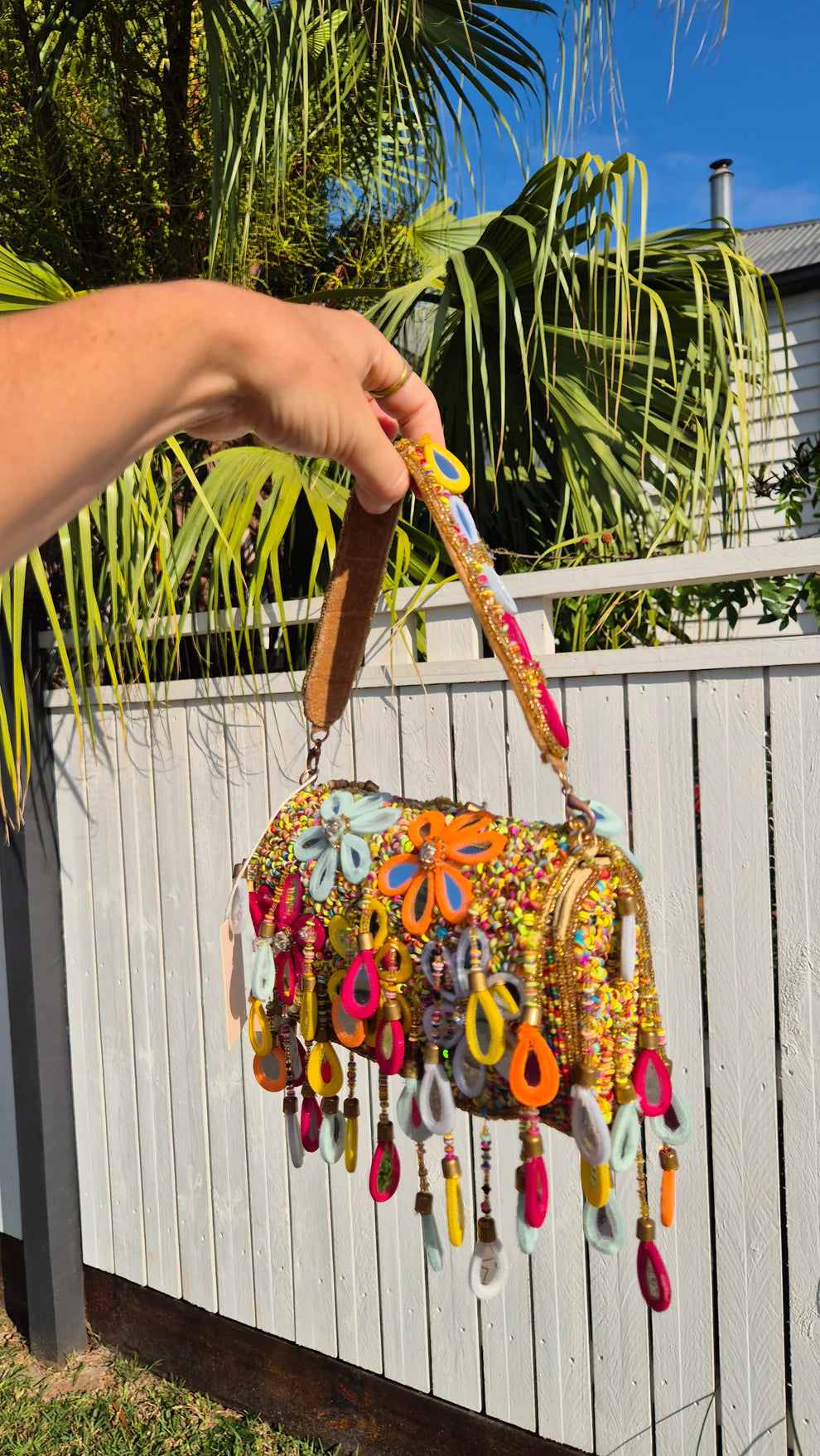 Sunset Drinks | Embellished Bag