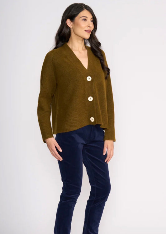 Plush Love Cardi | Olive