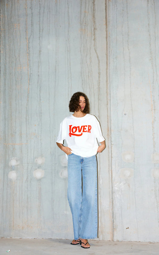 Lover Tee | White