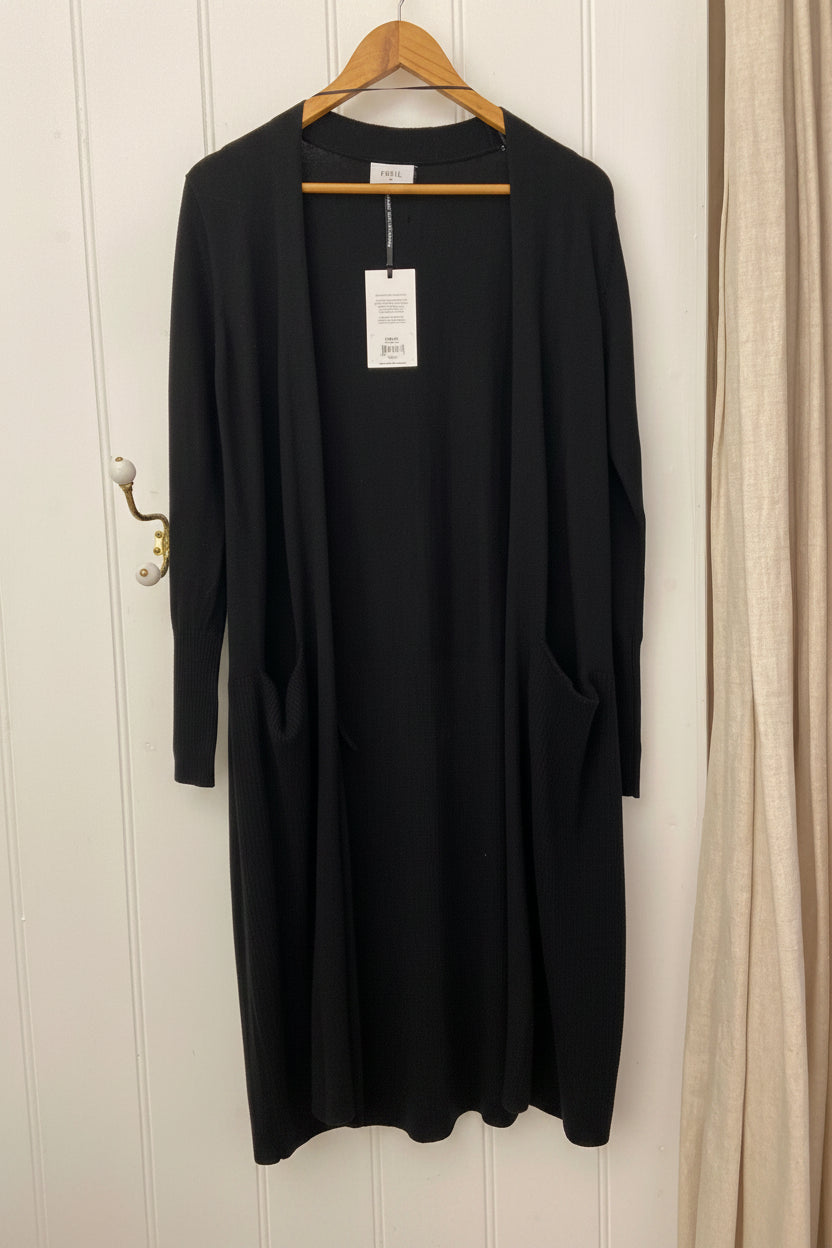 Luxe Line Cardi | Black