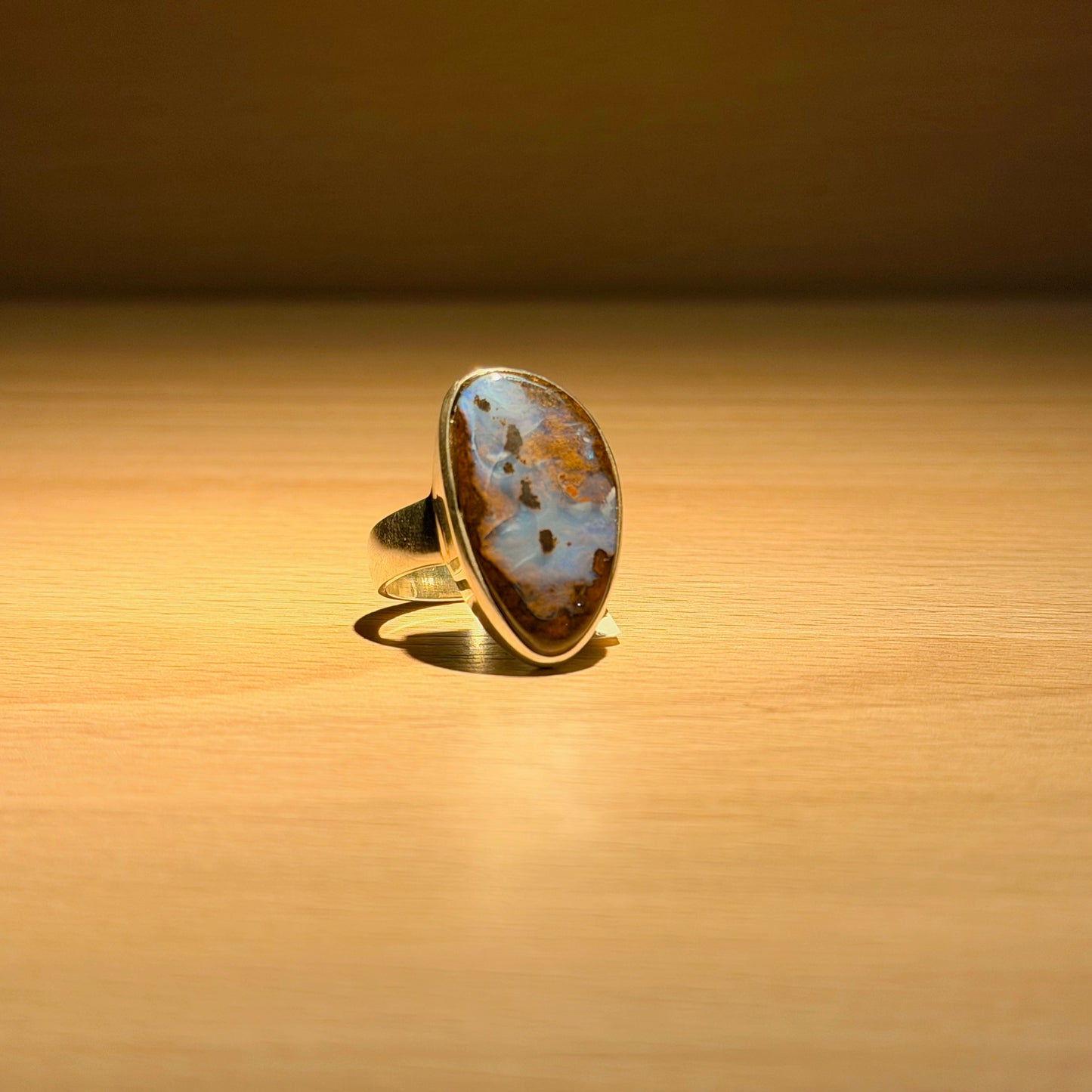 Boulder Opal Ring | Size 9