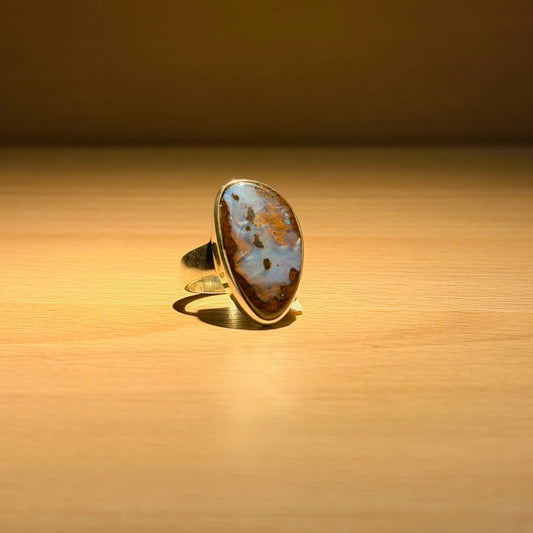 Boulder Opal Ring | Size 9