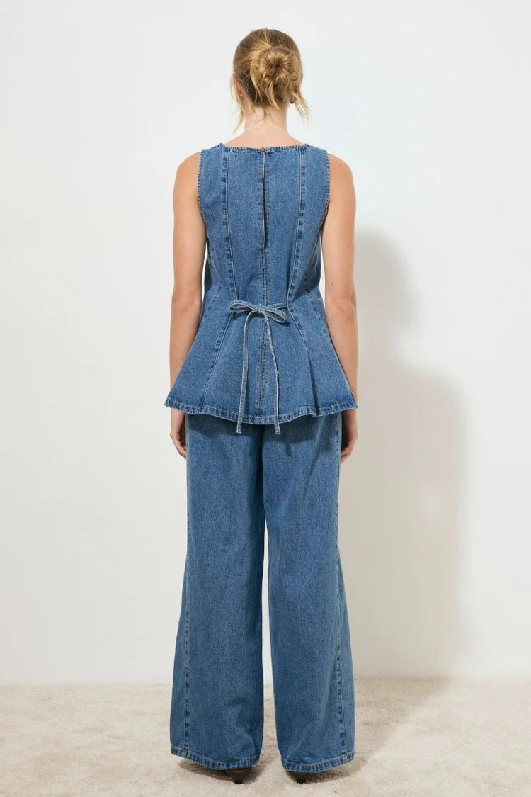 Nomada Denim Pant | Mid Indigo