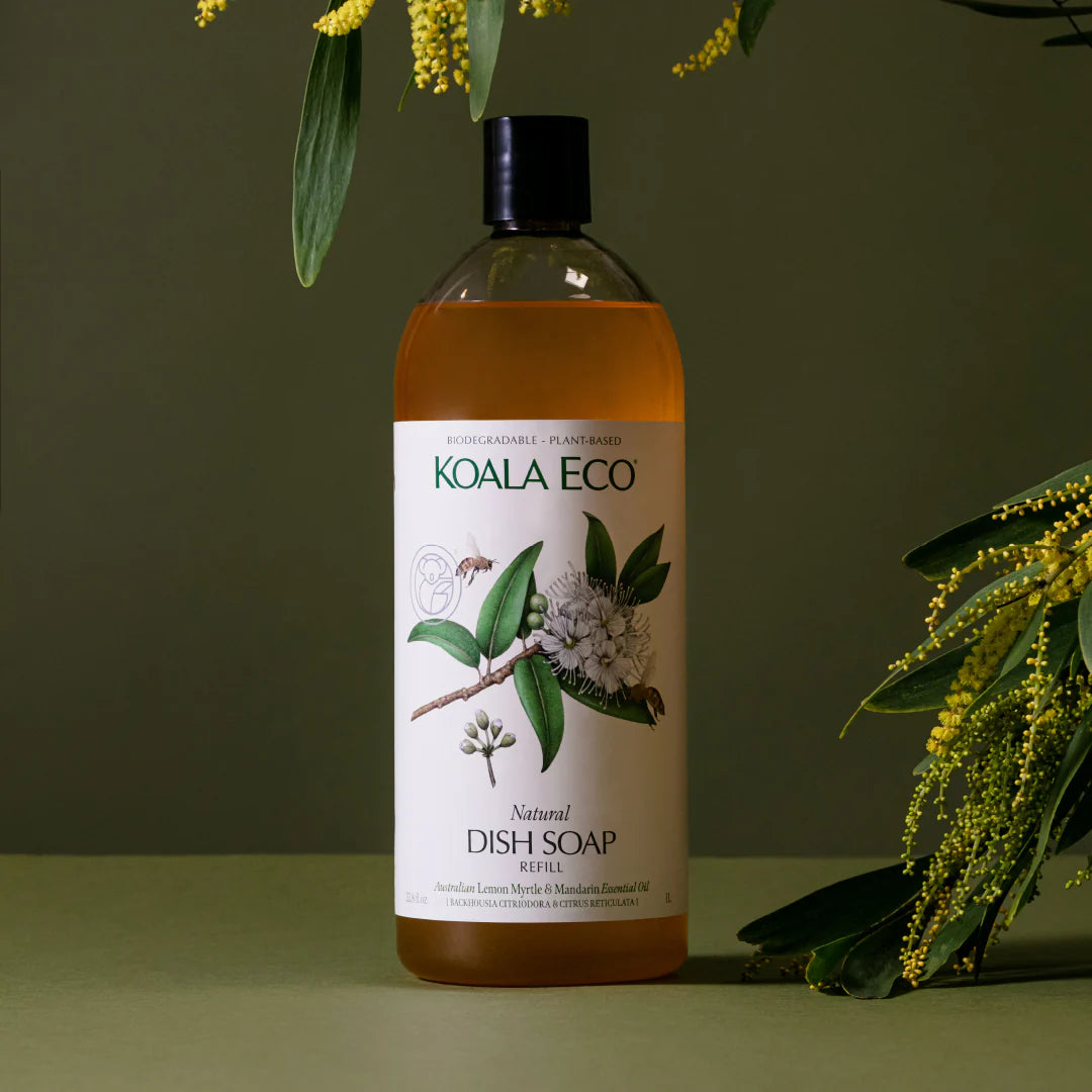 Dish Soap Refill 1L | Lemon Myrtle, Mandarin Essential Oil