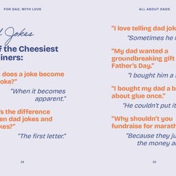 For Dad, With Love Book