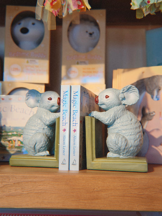 Blinky Resin Bookends