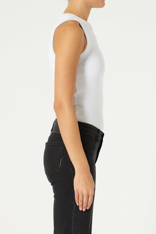 Jonesy Singlet | White
