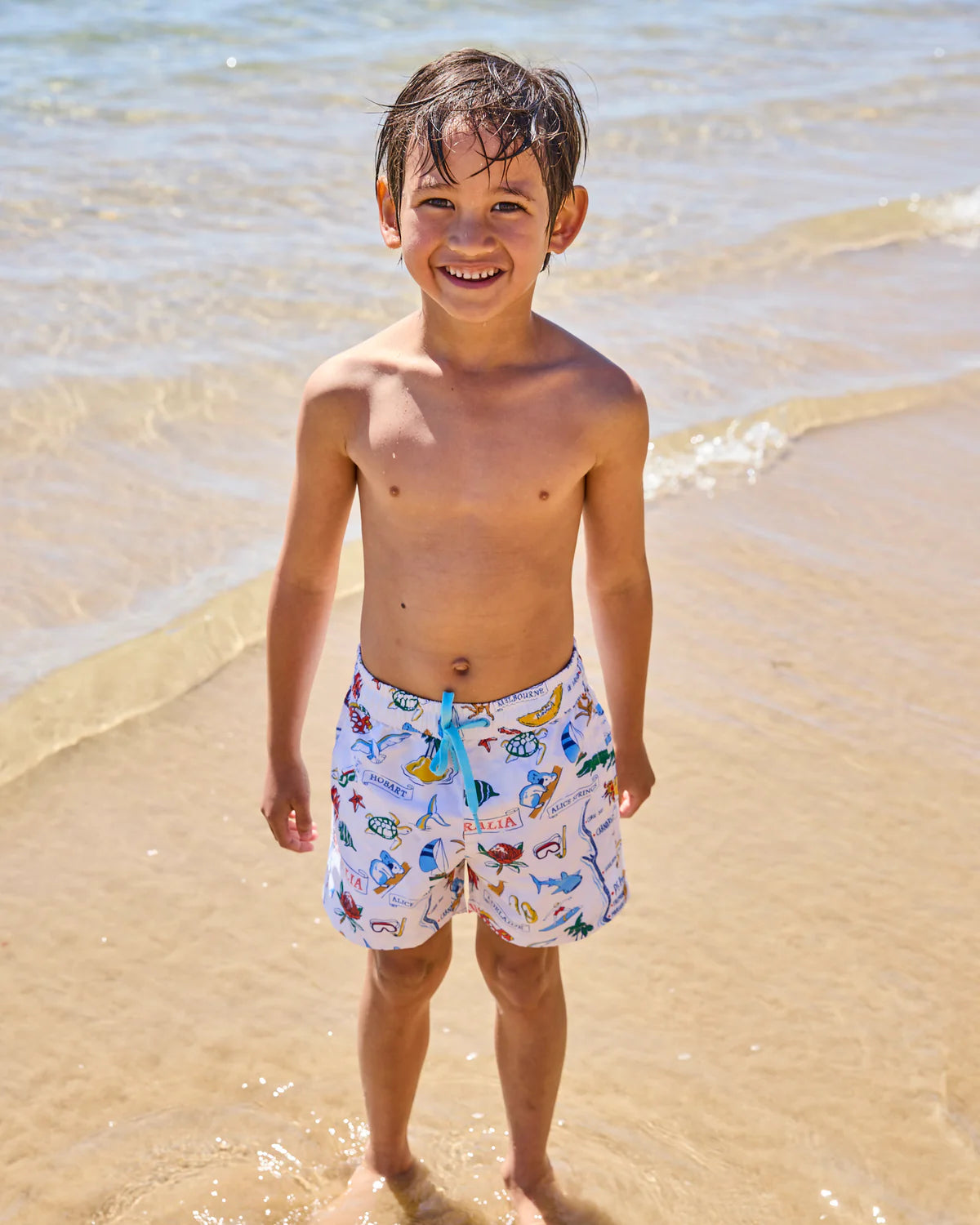 Aussie Road Trip Kids Boardies