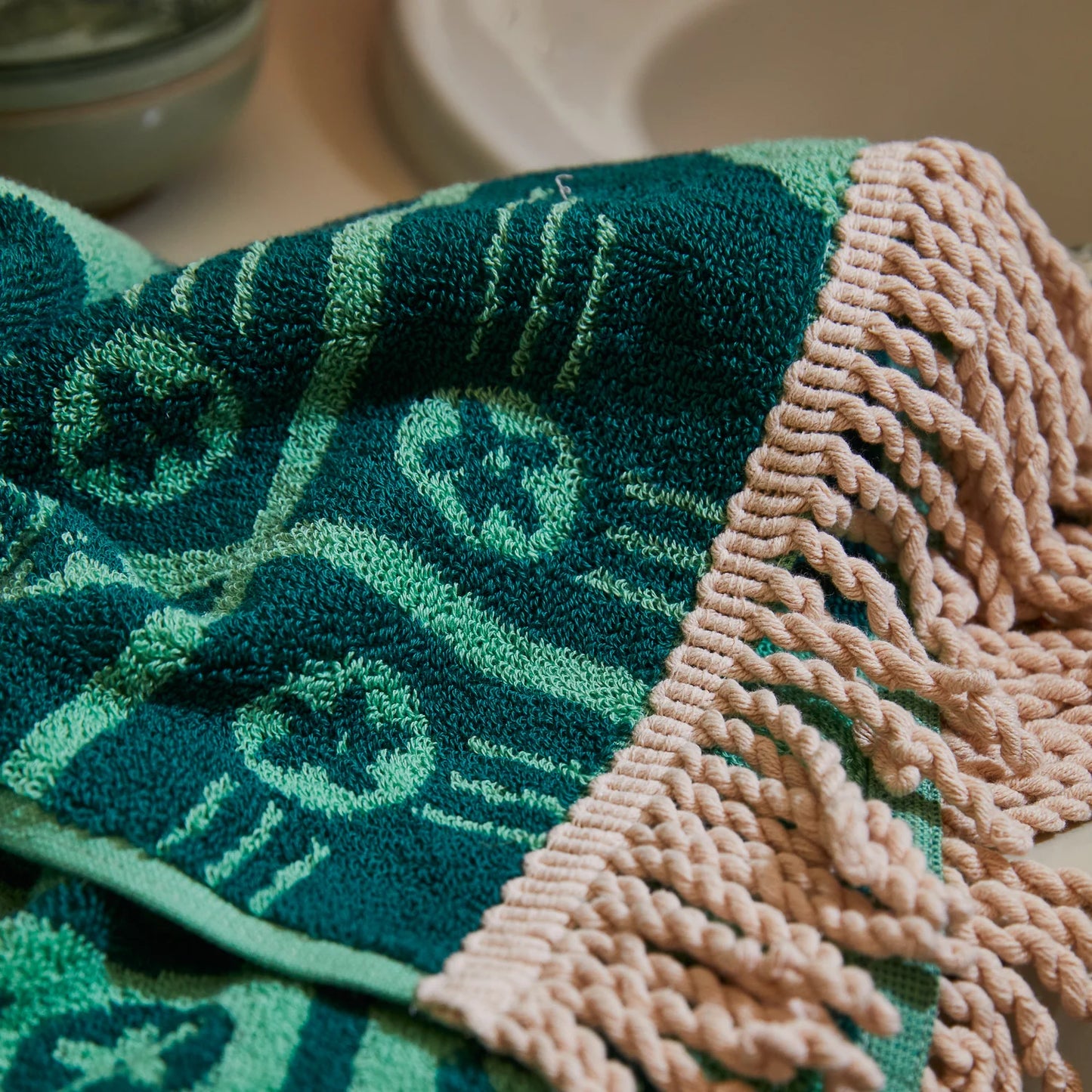 Gigi Hand Towel | Emerald