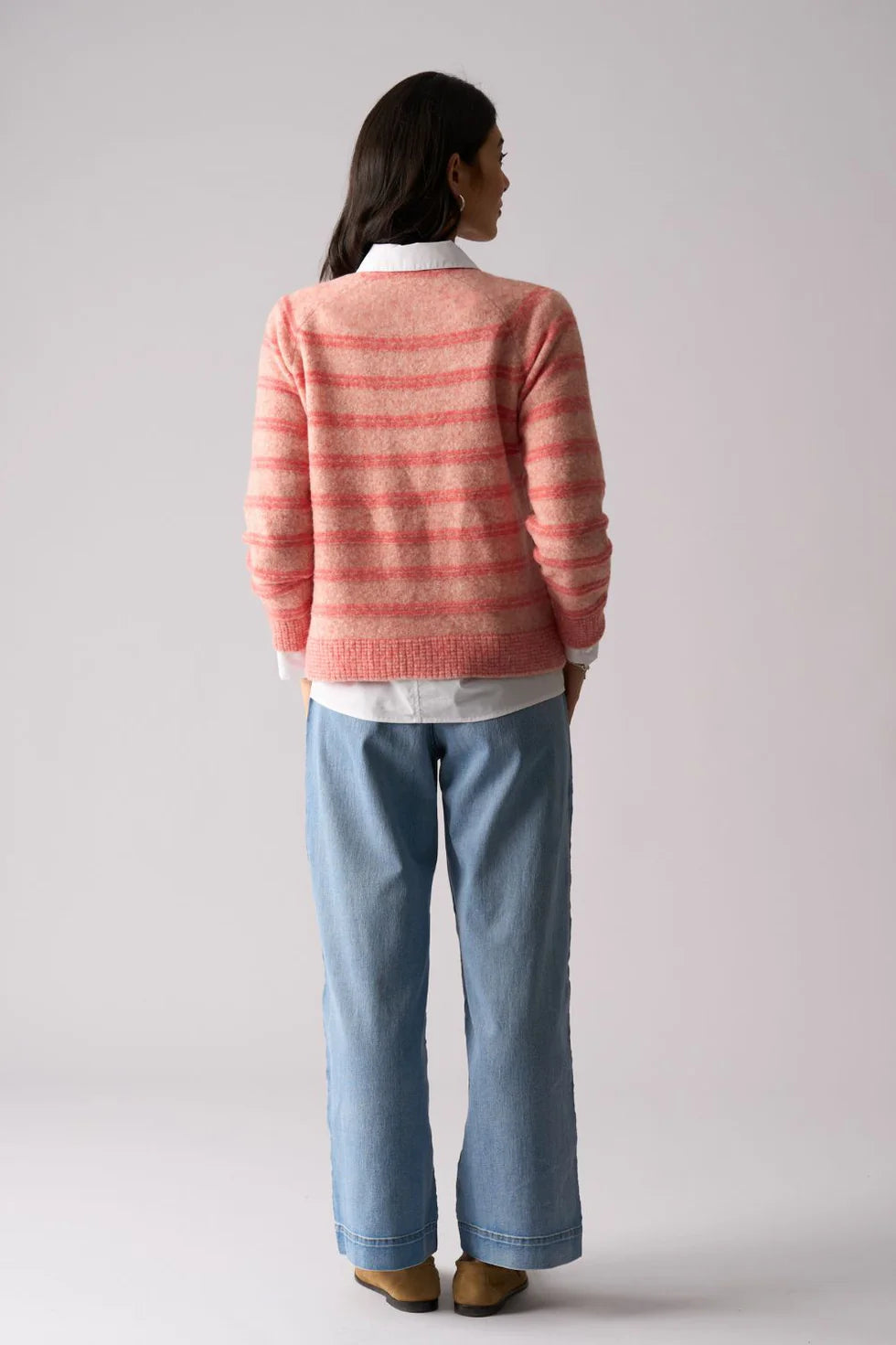 Sweetest Thing Sweater | Pink Stripe
