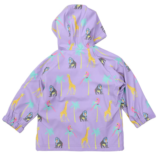 Safari Party Raincoat | Lavendar