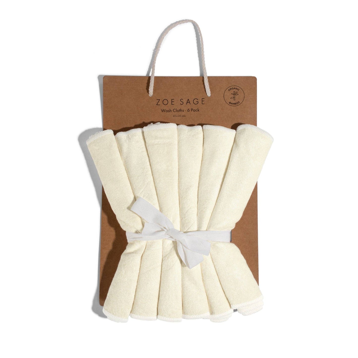 **LANDING SOON** Baby Wash Cloths Bamboo 6 Pack