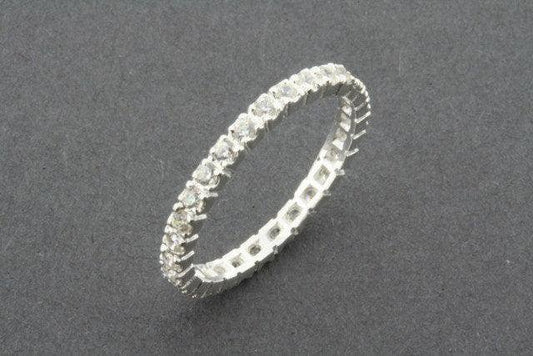 Multi Cubic Zirconia Band