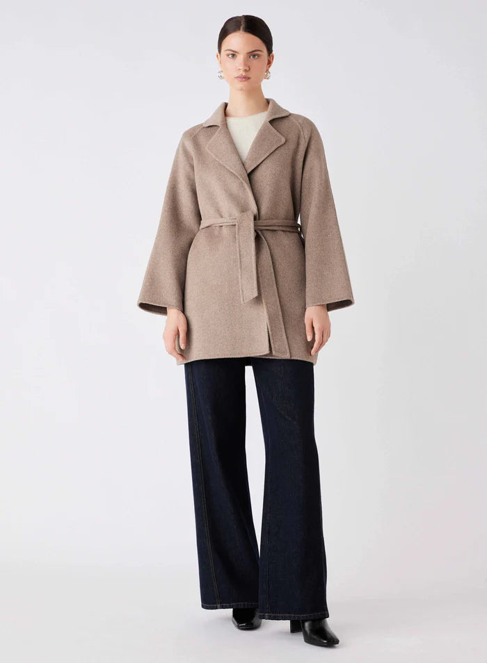 Adele Double Faced Wool Coat