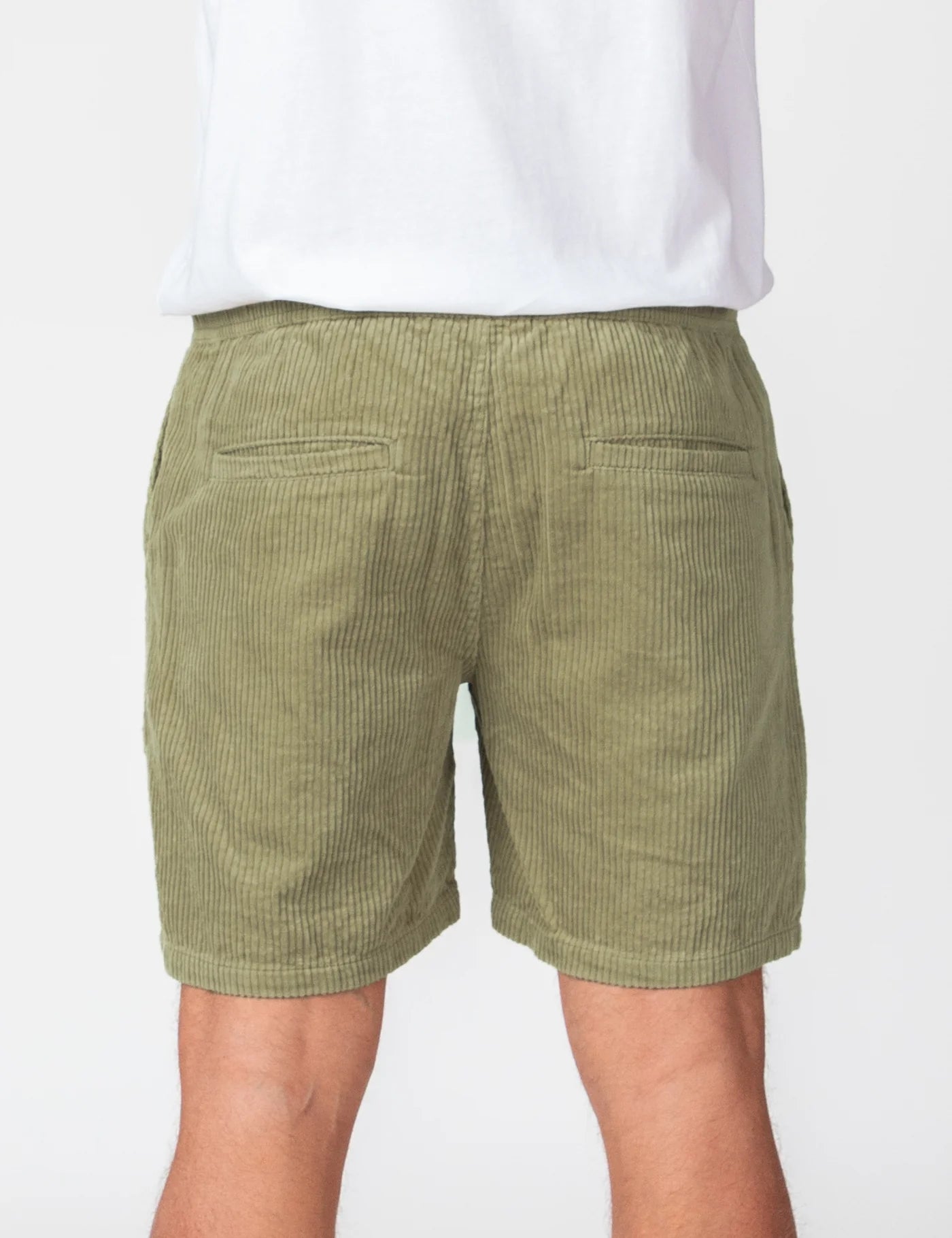 Burbank Cord Short | Slate Green
