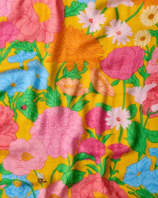 *LANDING SOON* Follow The Sun Yellow Bamboo Swaddle