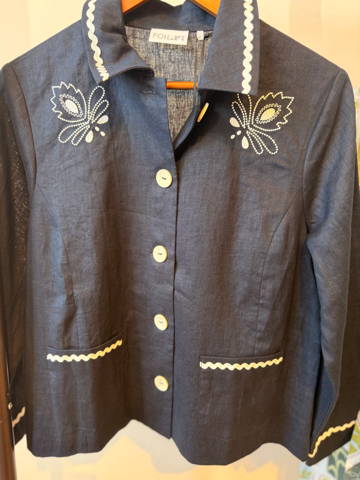 Folk Yeah Jacket | True Navy