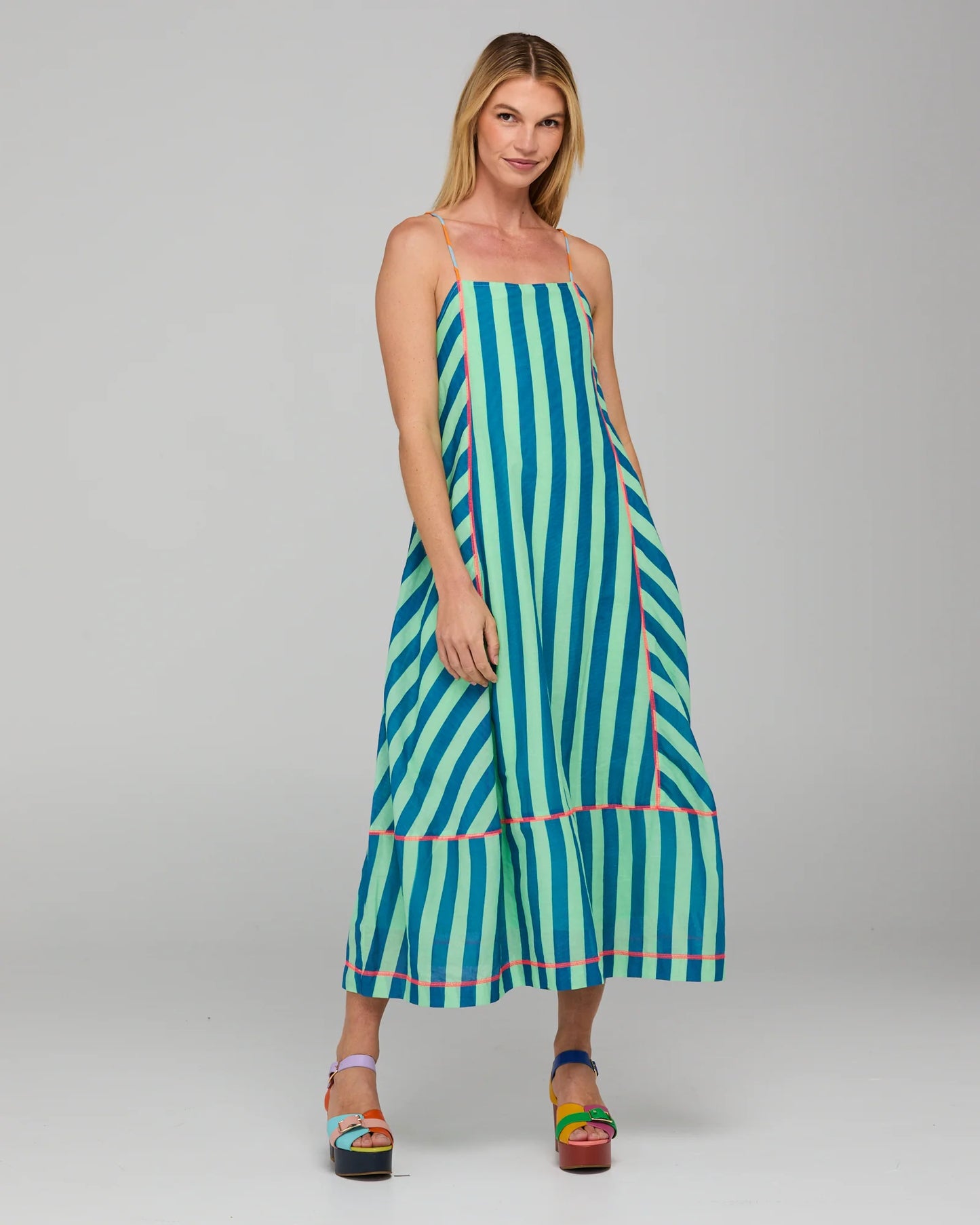 Sami Dress | Capri Green