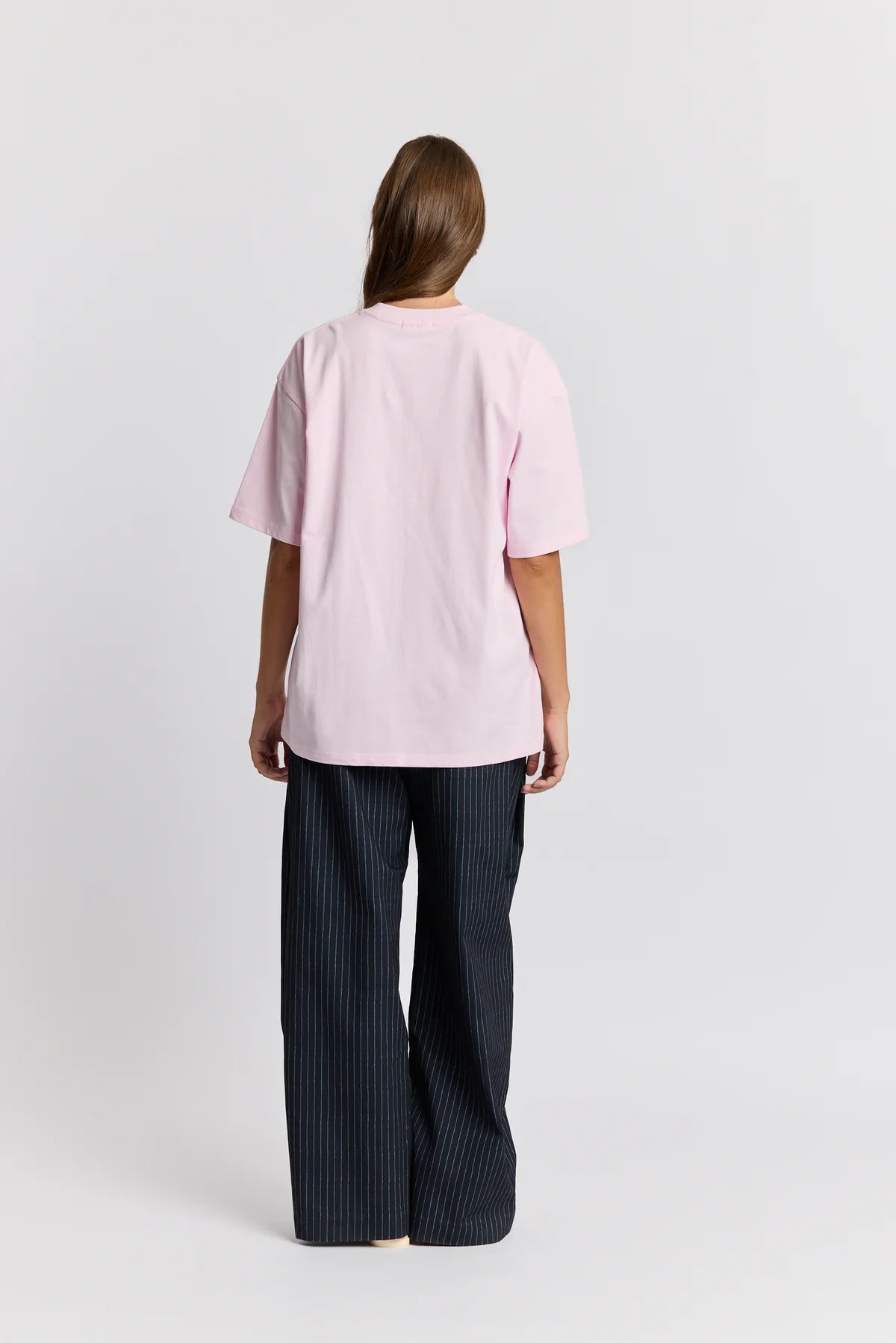 Trout Oversized Tee | Soft Pink